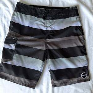 O’Neill Striped Board Shorts Men’s Size 34
